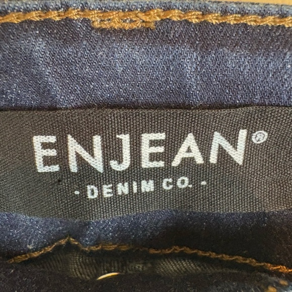 Enjean Denim Co. Dark Skinny Cotton Blend Jeans; Size 15 (Juniors) - Picture 5 of 12